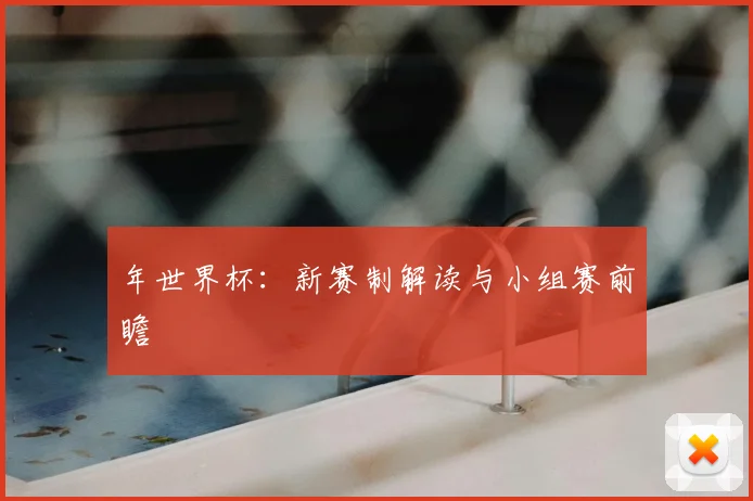 年世界杯：新赛制解读与小组赛前瞻